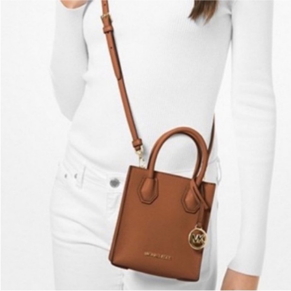 MICHAEL Michael Kors Handbags - NEW Michael Kors Mini Mercer Brown
Fall color RETAIL 250
